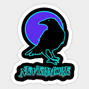 Halloween Raven Sticker